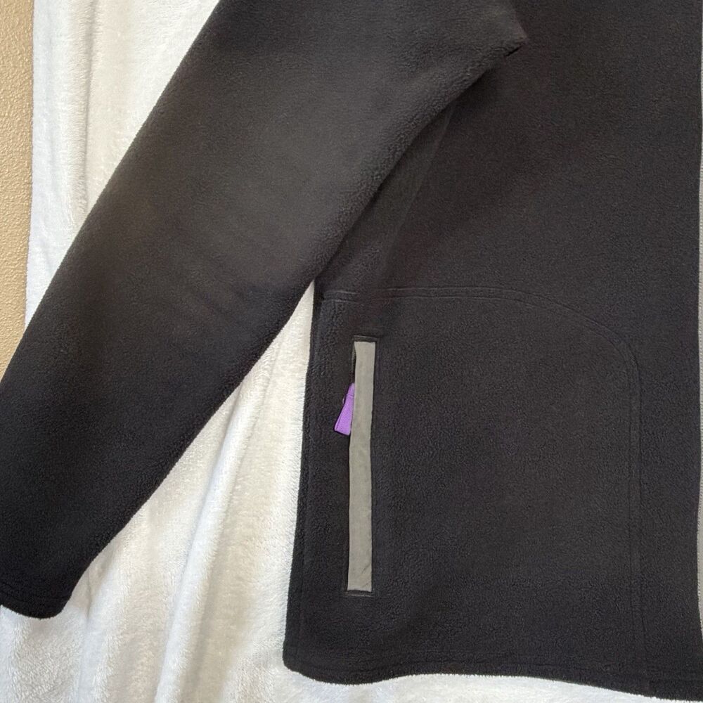 Patagonia‎ Synchilla Full Zip Up Fleece Jacket Men's Large Black Karstens Jacket - Picture 8 of 14
